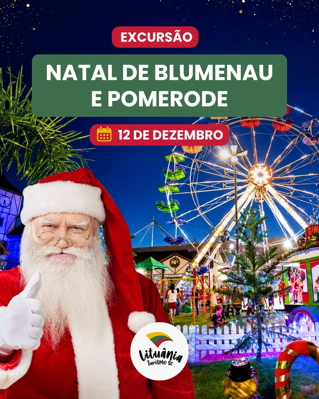 Natal de Blumenau e Pomerode