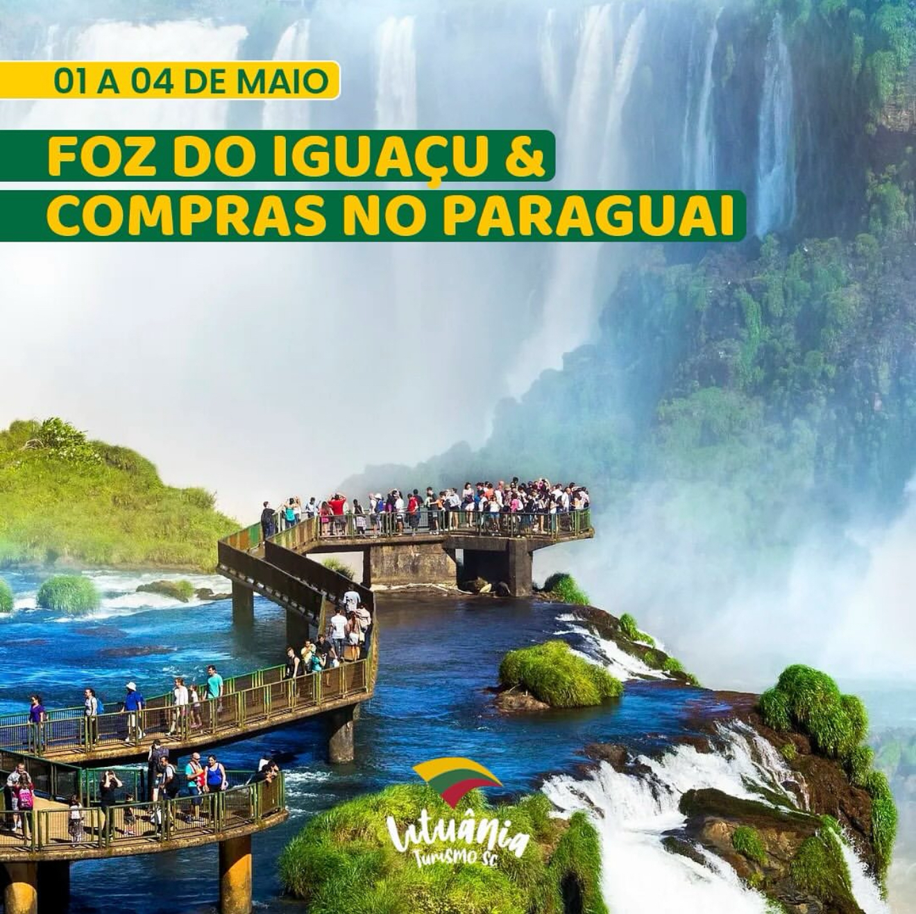 Foz do Iguaçu e compras no Uruguai