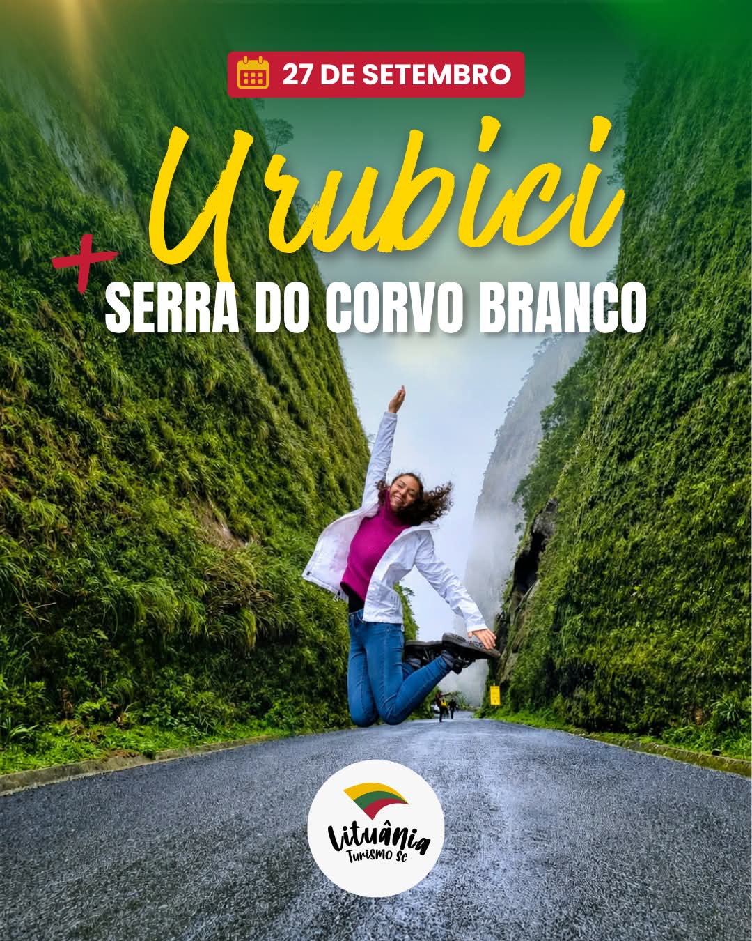 Urubici com Serra do Corvo Branco